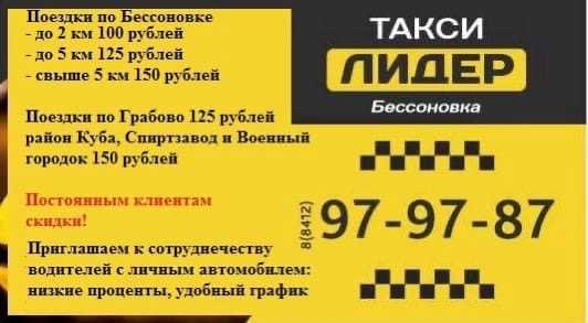 Такси в ворсме | номера телефонов всех служб такси